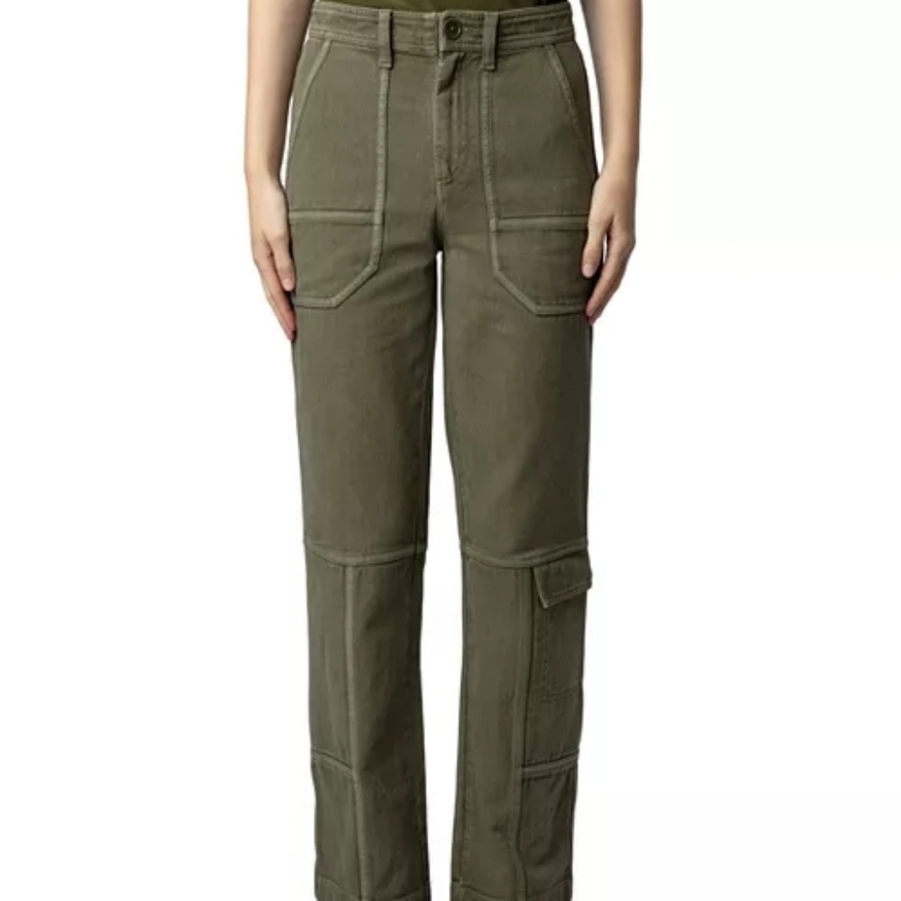 Zadig & Voltaire Pepper straight-leg trousers